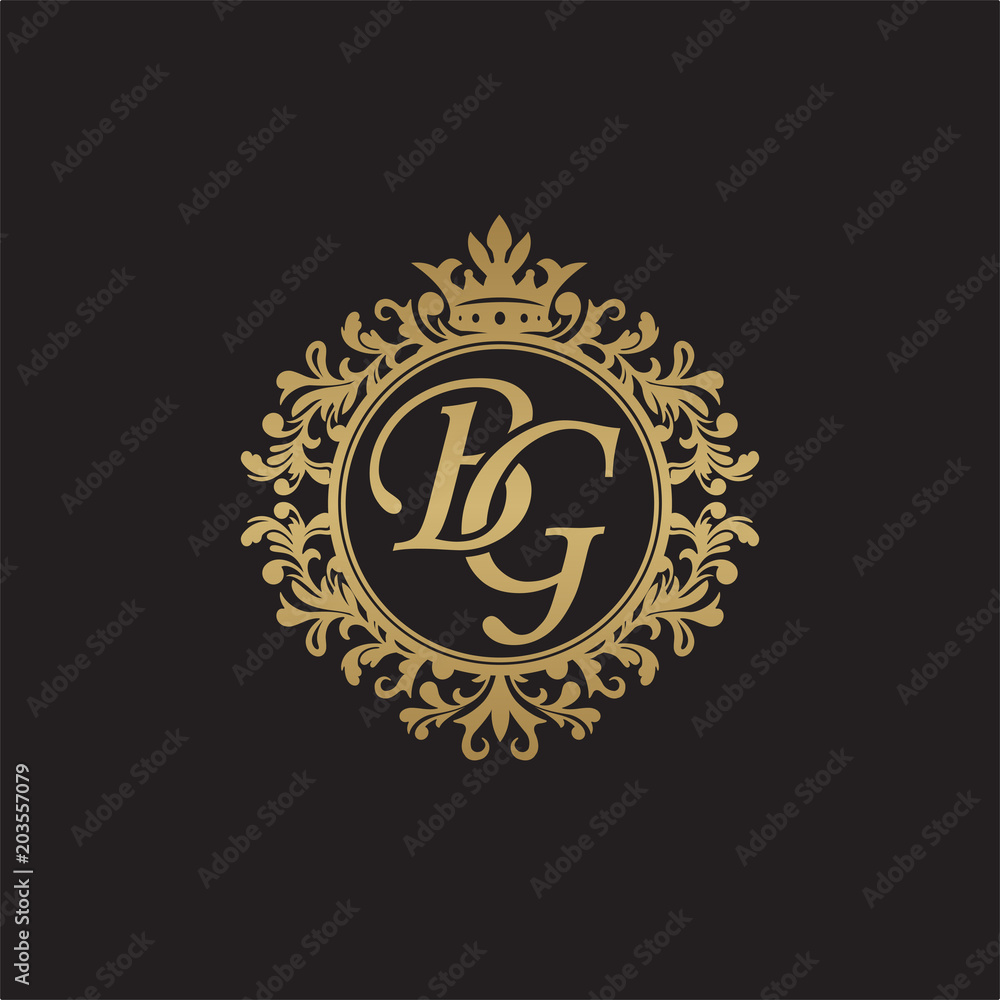 Initial Logo Letter MA With Golden Color With Ornaments And Classic Pattern,  Vector Logo For Business And Company Identity. Royalty Free SVG, Cliparts,  Vectors, and Stock Illustration. Image 164068664.