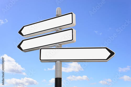 Blank plate to put your information. This image has space with the path to follow. Great for use as background in your composition.