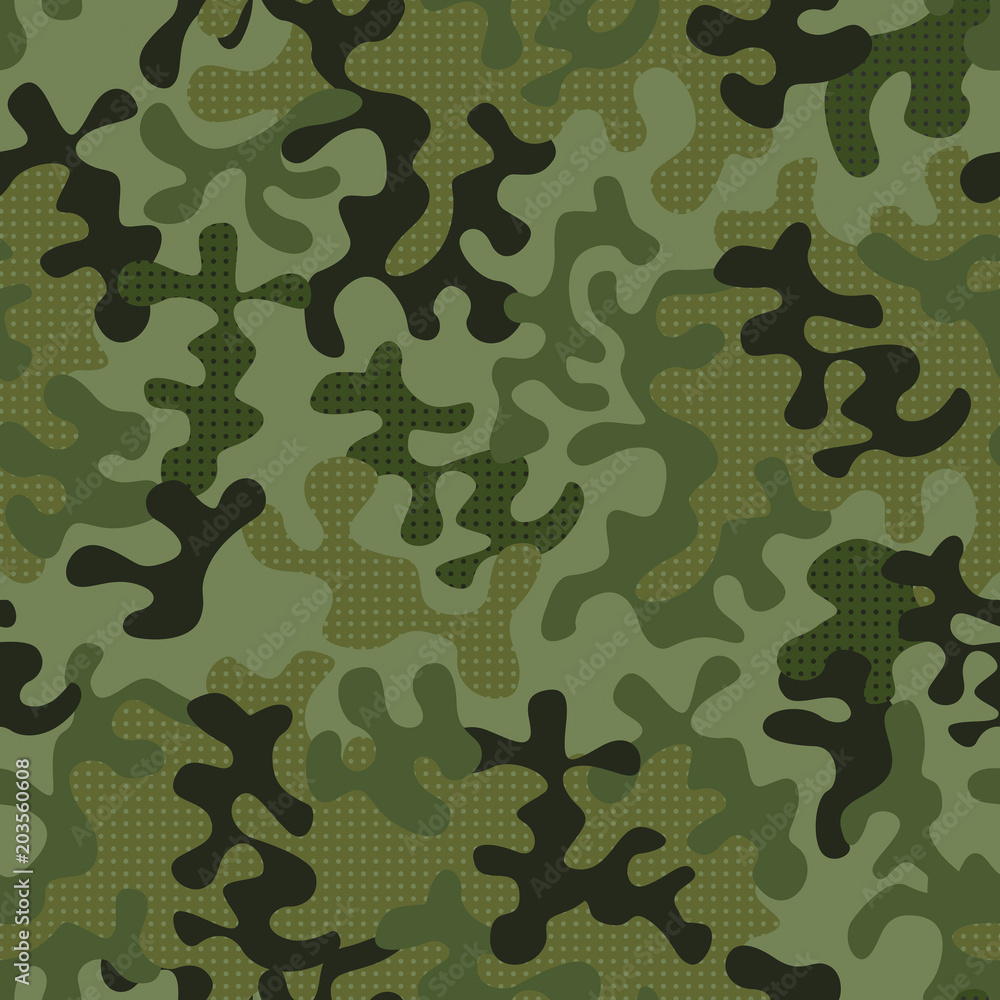 Obraz premium moro military uniform pattern