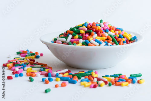 Candy Sprinkles in a Bowl