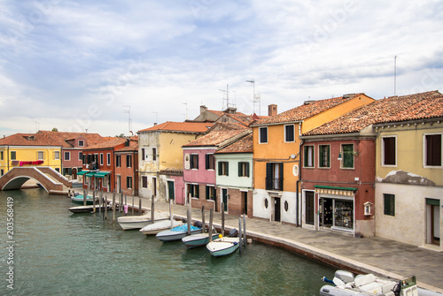 Old town of Murano island, Venice, Italy