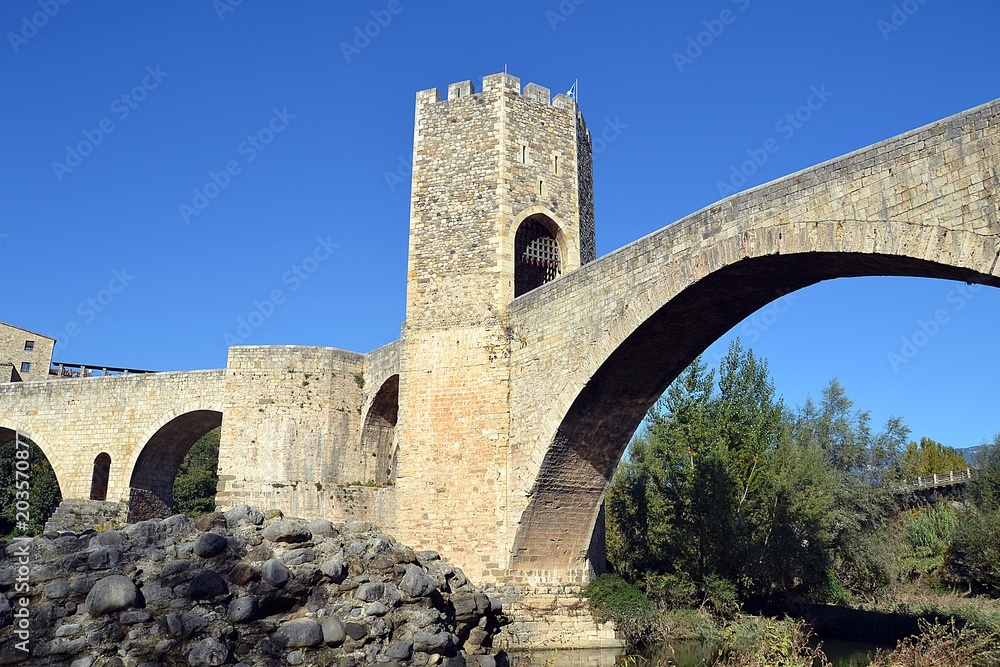 Besalu Bridge, Catalonia