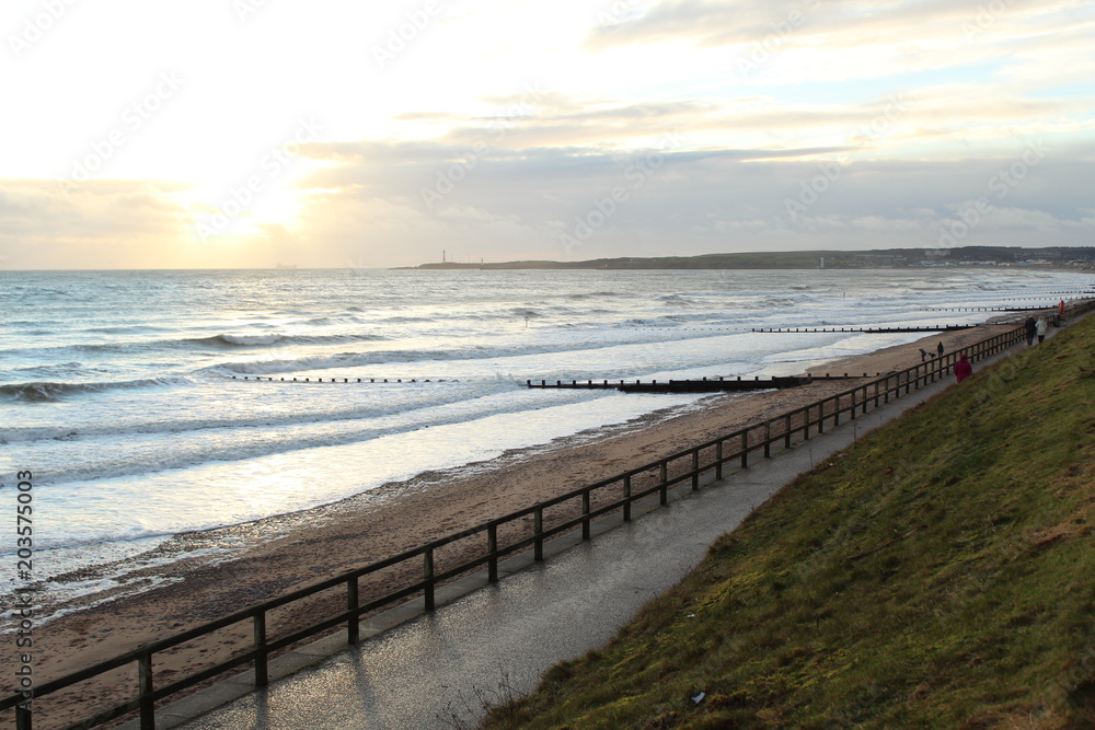 Beach Front sunrise on the promenade