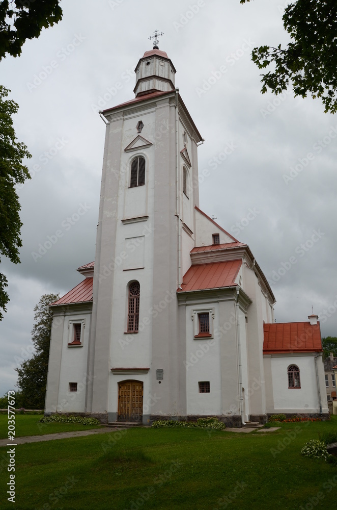 St Laurynas Church is a sacral and architectural monument in Videniškiai, Lithuania