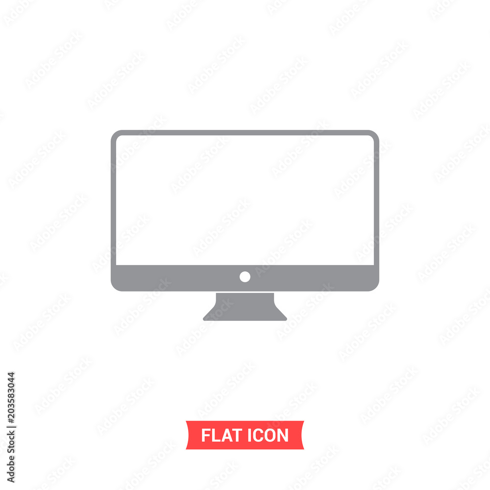 Screen vector icon, touch display symbol. Trendy, simple flat sign illustration for web Screen vector icon, touch display symbol. Trendy, simple flat sign illustration for web