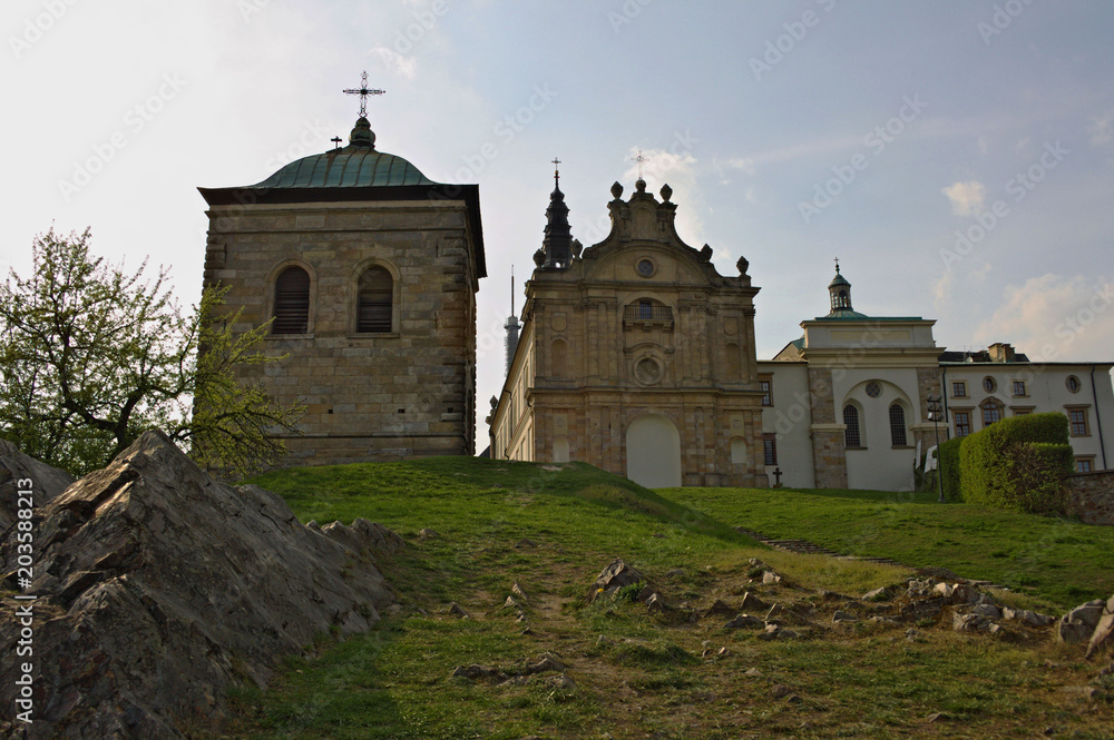 Klasztor Św. Krzyża na Łysej Górze, Góry Świętokrzyskie, Polska
