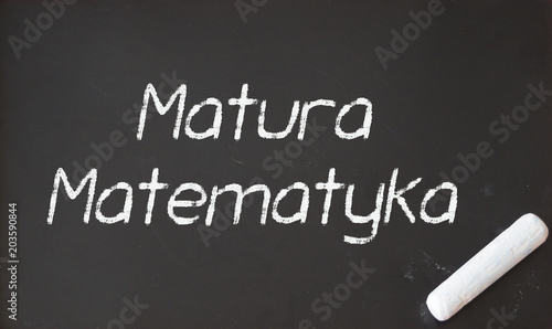 Egzamin maturalny: Matematyka