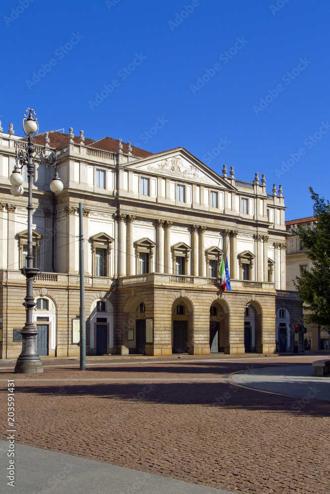 Milano, Teatro La Scala, Lombardia, Italia, Europa, Italy, Europe