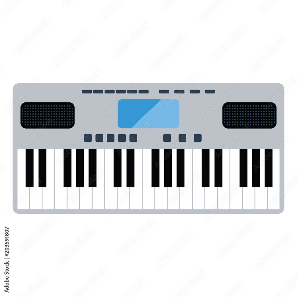 Fototapeta premium Music synthesizer icon