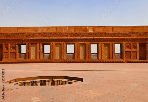 Red Fort Buildings Structures Floors Walls Domes Jaipur India