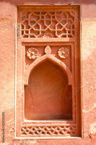 Red Fort Buildings Structures Floors Walls Domes Jaipur India