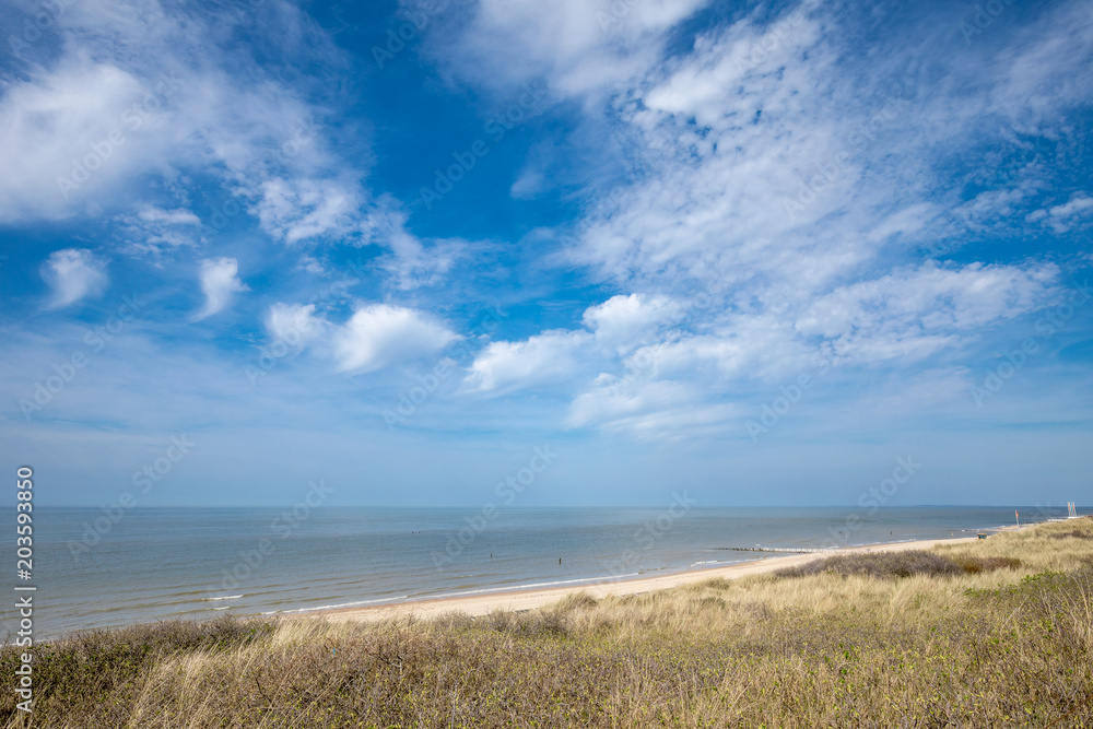 Beautiful Beach And Dunes Of Domburg North Sea - Zeeland