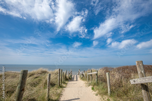 Wonderfull Path To Beach Of Domburg Netherland - Zeeland