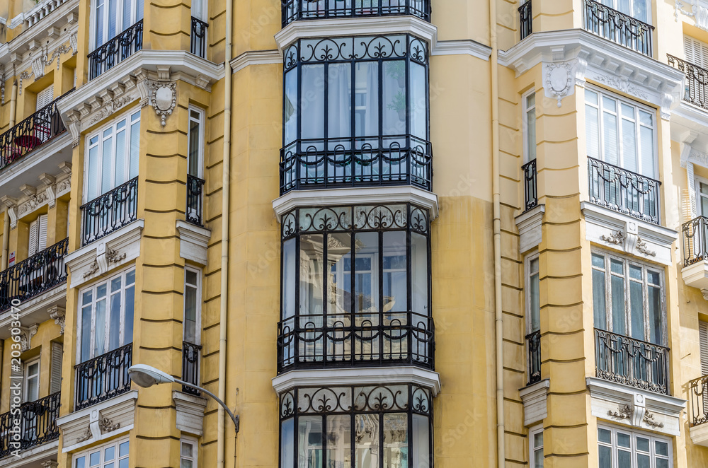 Fototapeta premium Architectural detail in Madrid