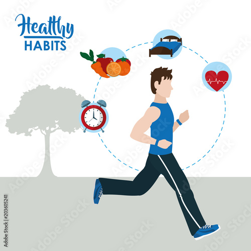 Healthy habits lifestyle