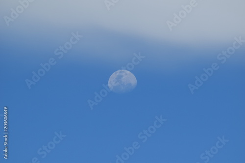 moon in the day