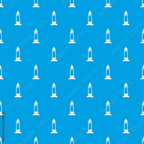 Car candle pattern vector seamless blue repeat for any use