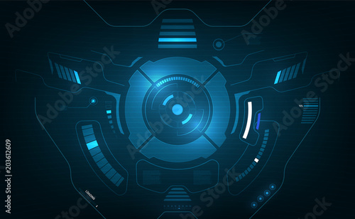 hud interface aircraft system graphic screen concept innovation design background
