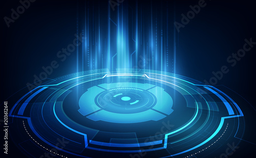 abstract futuristic background technology sci fi concept
