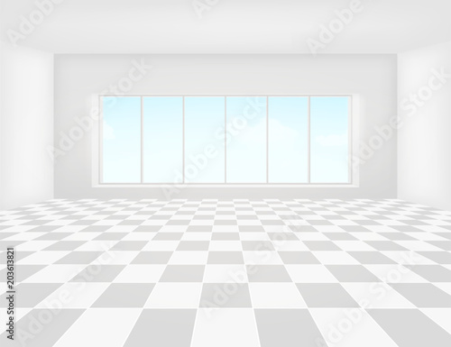 tile floor background © DifferR