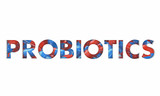 Probiotics Health Capsules Pills Medicine Word 3d Illustration