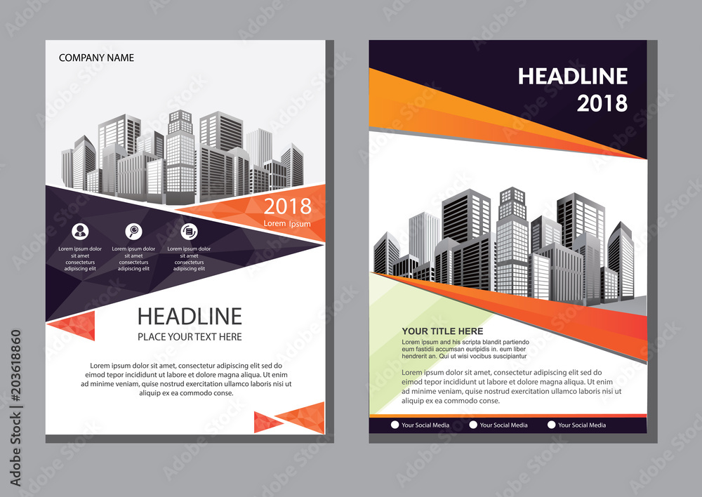 Business abstract vector template. Brochure design, cover modern layout, annual report, poster, flyer in A4 with colorful triangles, geometric shapes for tech, science, market with light background Business abstract vector template. Brochure design, cover modern layout, annual report, poster, flyer in A4 with colorful triangles, geometric shapes for tech, science, market with light background