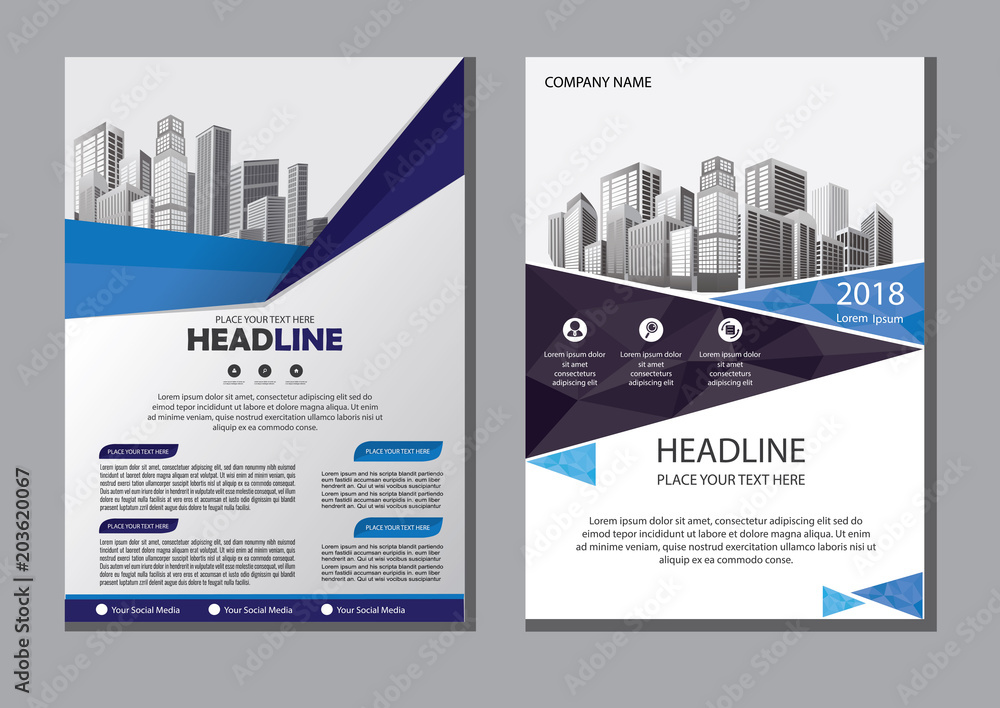 Business abstract vector template. Brochure design, cover modern layout, annual report, poster, flyer in A4 with colorful triangles, geometric shapes for tech, science, market with light background Business abstract vector template. Brochure design, cover modern layout, annual report, poster, flyer in A4 with colorful triangles, geometric shapes for tech, science, market with light background