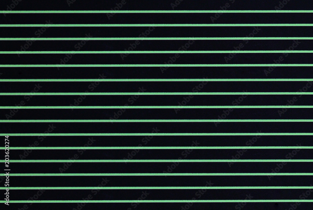 Green parallel lines on black background