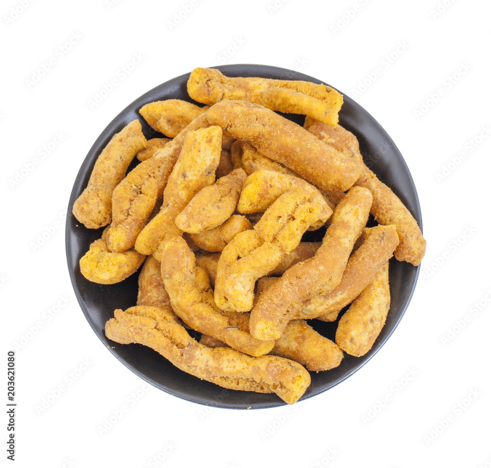 Ganthiya Also know as Gathiya, Ghatiya are deep fried Indian snacks made from chickpea flour. They are a popular teatime snack in Gujarat. They are soft and not crunchy like most other Indian snacks Ganthiya Also know as Gathiya, Ghatiya are deep fried Indian snacks made from chickpea flour. They are a popular teatime snack in Gujarat. They are soft and not crunchy like most other Indian snacks