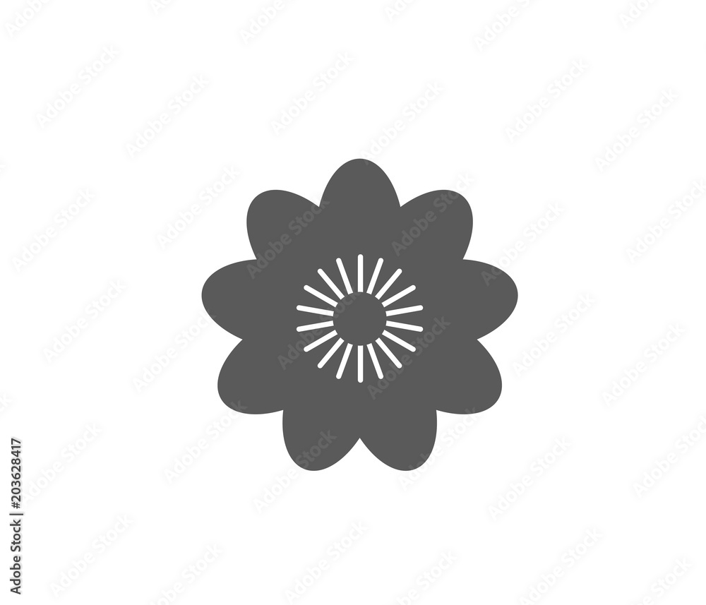 Modern Flower icon Modern Flower icon