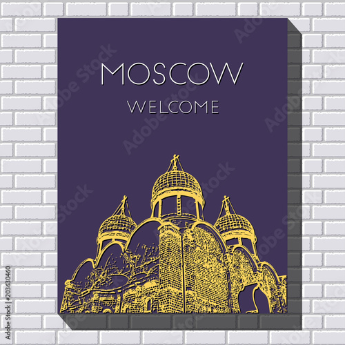 Graphic illustration with decorative architecture 15