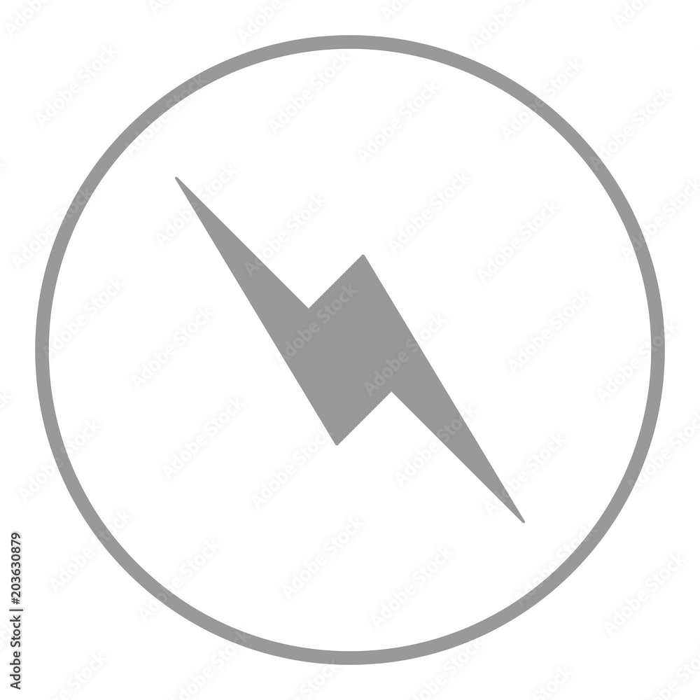 Electricity symbol. Lightning icon. Vector. Electricity symbol. Lightning icon. Vector.