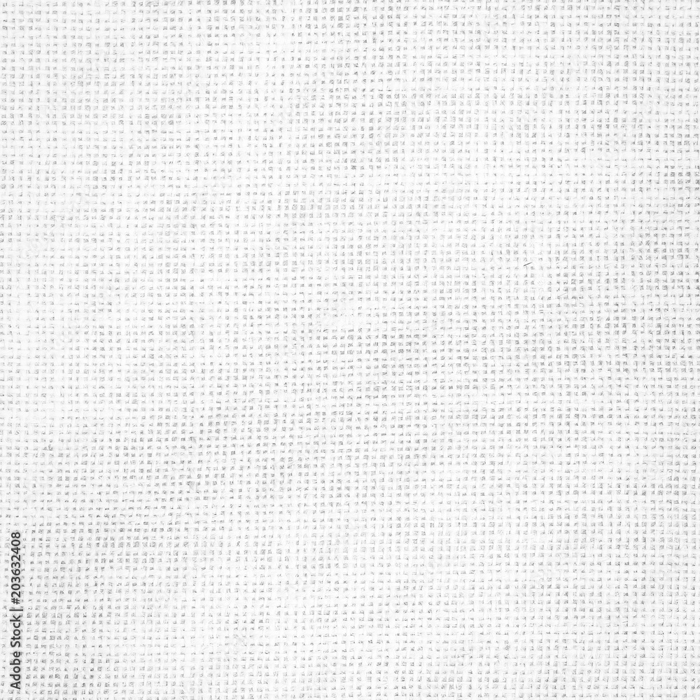 Hessian sackcloth woven texture pattern background in light white grey Hessian sackcloth woven texture pattern background in light white grey