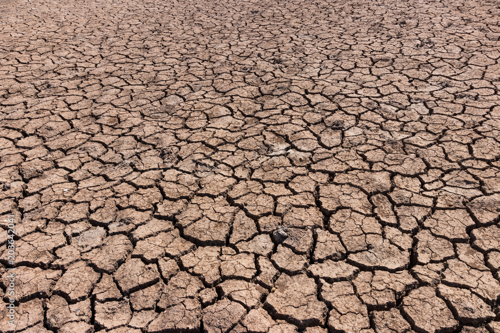 Land with dry and cracked ground. Desert,Global warming background Land with dry and cracked ground. Desert,Global warming background