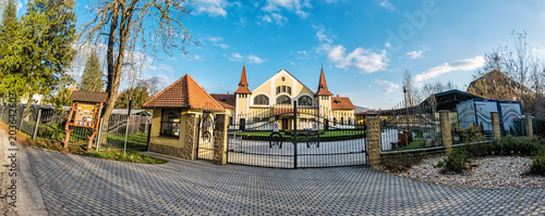 Historic building of national stud farm, Topolcianky, Slovakia