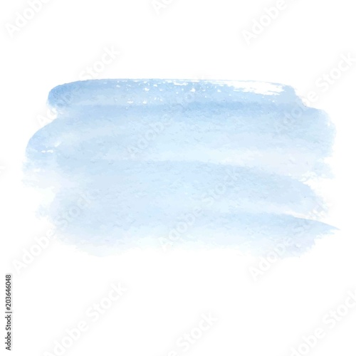 Abstract watercolor brush strokes painted background.
