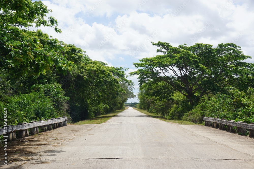 Straße auf Kuba