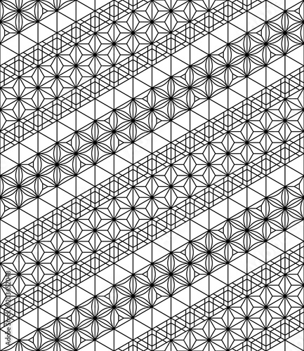 Seamless Pattern Based On Traditional Japanese Kumiko Ornaments In The Form Of Assembled Inclined Tapes Diagonal Arrangement Stock Vector Adobe Stock Seamless Pattern Based On Traditional Japanese Kumiko Ornaments In The Form Of Assembled Inclined Tapes Diagonal Arrangement Stock Vector Adobe Stock