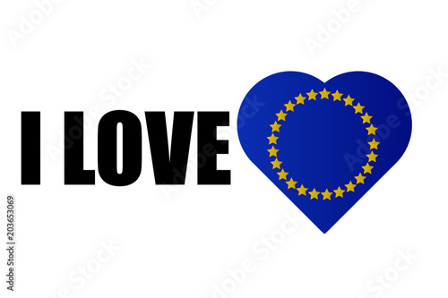 Amar la unión europea.
