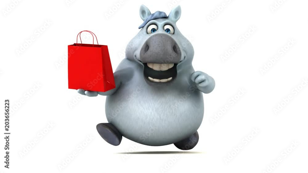 Fun horse - 3D Animation Fun horse - 3D Animation