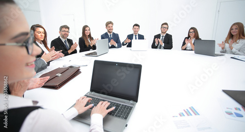 meeting of shareholders of the company at the round - table.