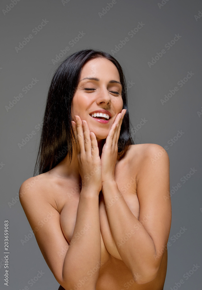 Beautiful woman close up portrait Beautiful woman close up portrait