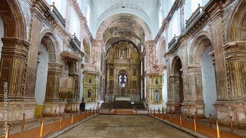 Kirchen in Old Goa, Indien