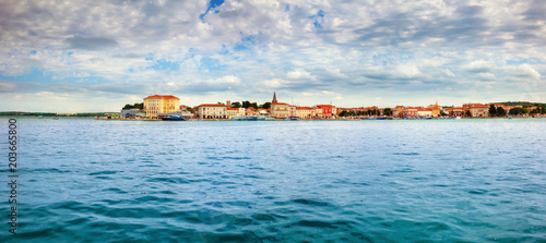 Historic Istrian town of Porec, Croatia