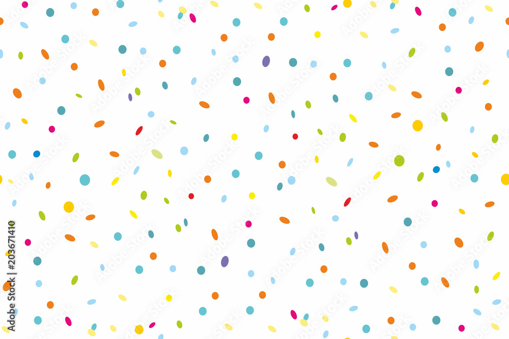 Seamless pattern of Colorful confetti isolated on white background Seamless pattern of Colorful confetti isolated on white background