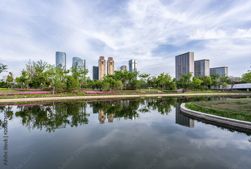 city skyline