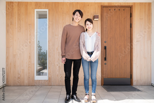 Obraz w ramie 若いカップル