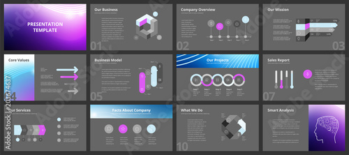 Business presentation templates