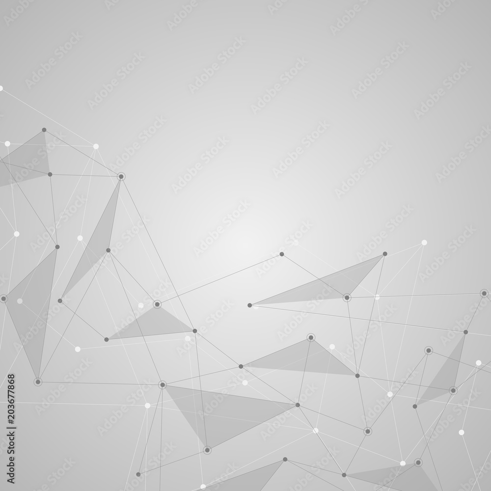 Abstract connection background with lines and dots. Geometric network connection Abstract connection background with lines and dots. Geometric network connection
