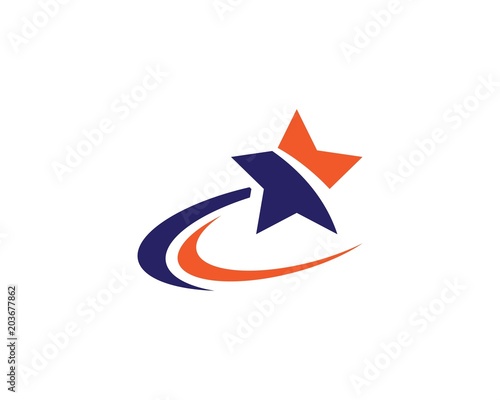 Free Download Star logo template - GFXLoad